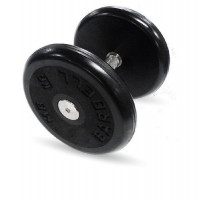 Гантель классик с вращающейся ручкой хром 9 кг MB Barbell MB-FdbEM-B9