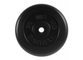 Диск обрезиненный 25кг MB Barbell MB-PltB26-25 черный