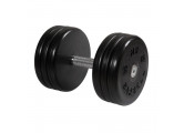 Гантель классик с вращающейся ручкой хром 32 кг MB Barbell MB-FdbEM-B32