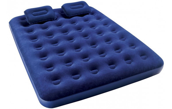 Надувной матрас Bestway Flocked Air Bed With Air Pump(Queen) 203х152х22 см 67374 600_380