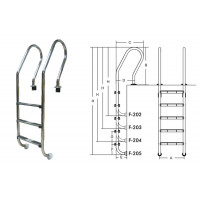 Лестница для бассейнов серии F F202 ПТК Спорт 021-0531