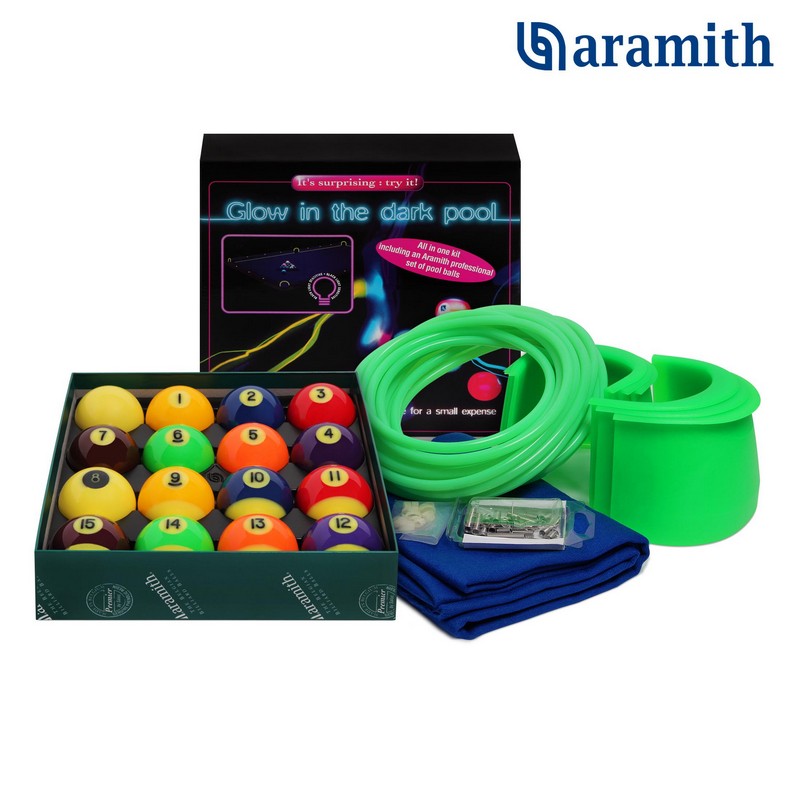 Набор аксессуаров Aramith Glow in the Dark Kit Pro d57,2мм 00048 800_800