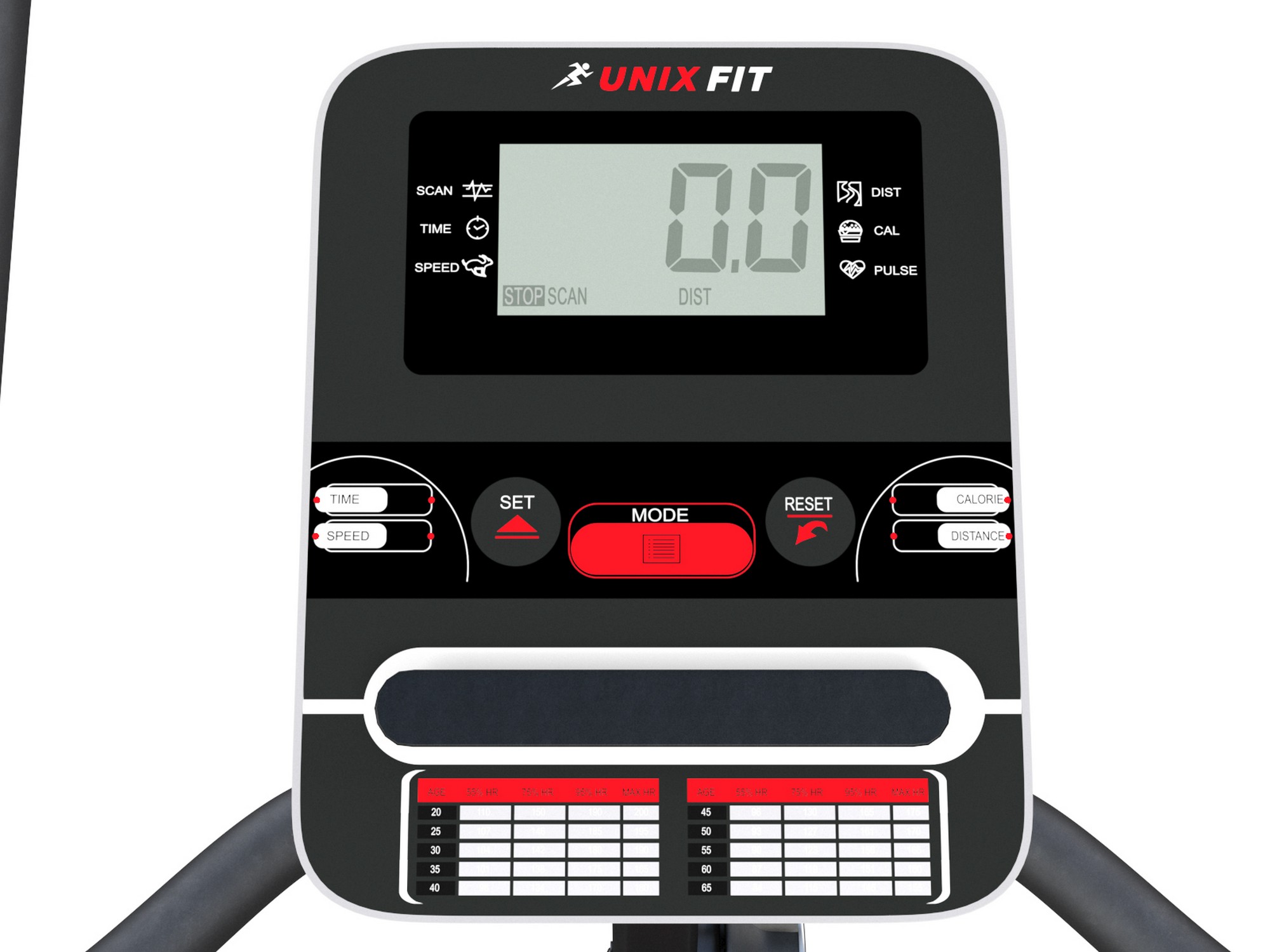 Велотренажер UnixFit BL-400 BMBBL400 Black 2000_1500