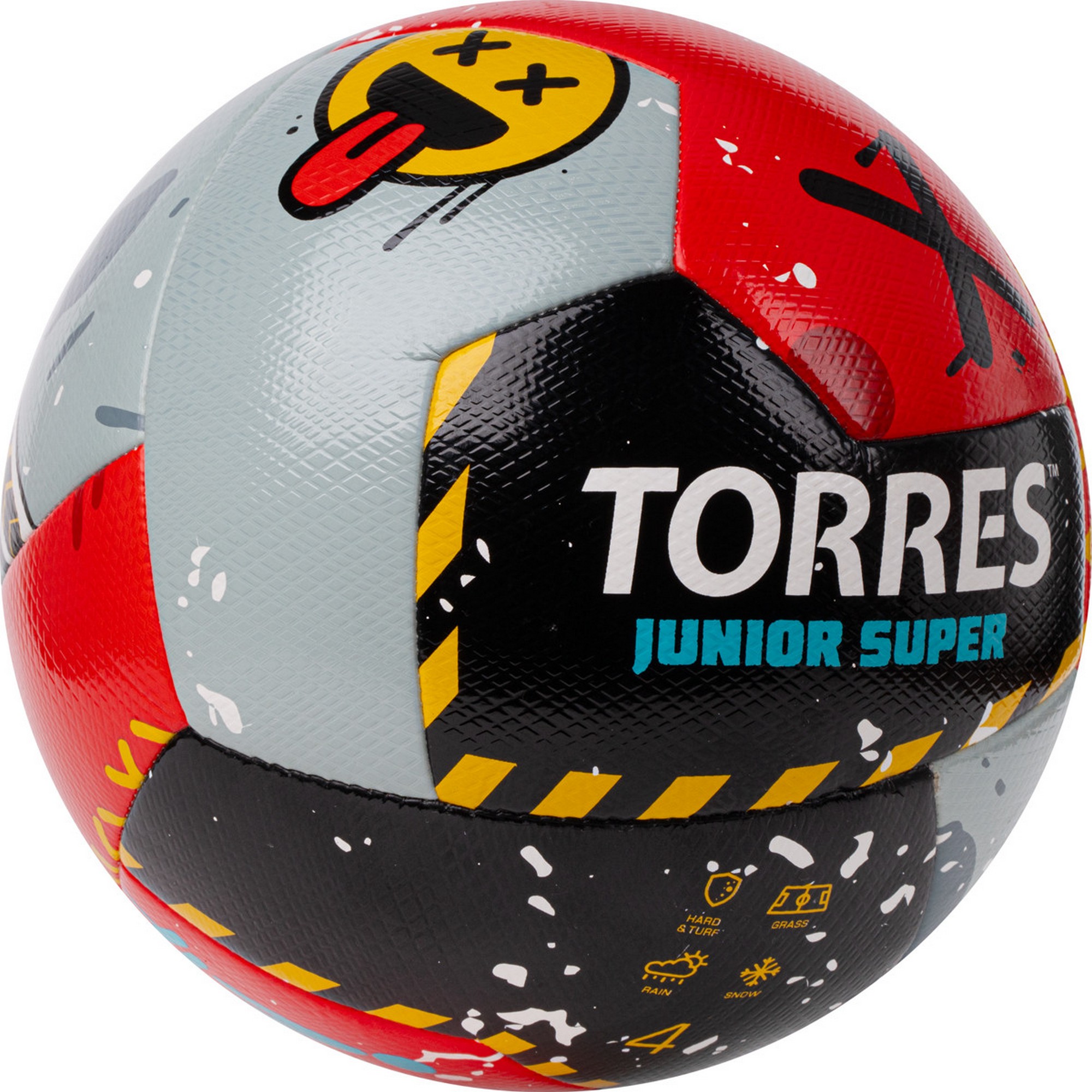 Мяч футбольный Torres Junior-4 Super F323304 р.4 2000_2000