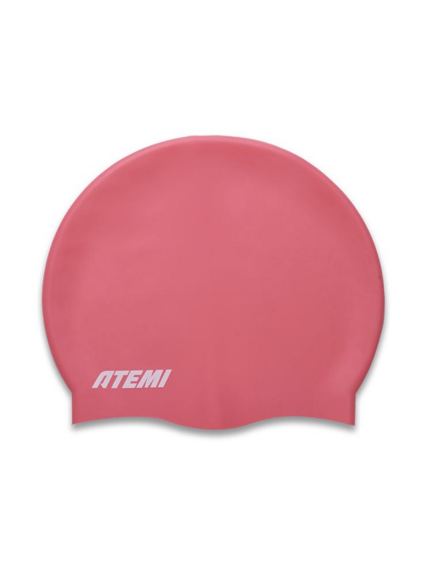 Шапочка для плавания Atemi kids silicone cap Bright red KSC1R красный 1500_2000