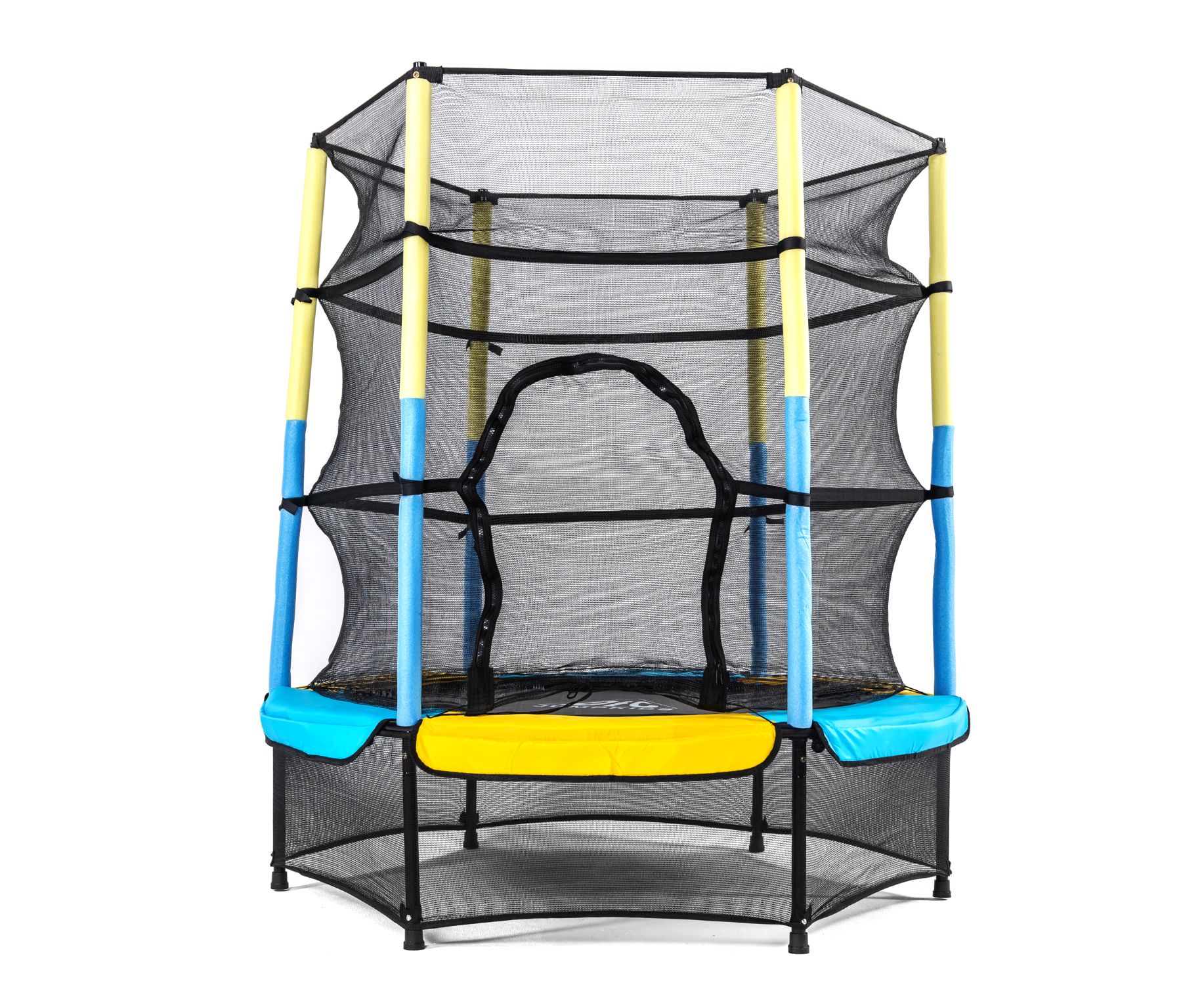 Батут DFC Jump Kids 55" (137см) 55INCH-JD-YB желто-синий 1834_1500