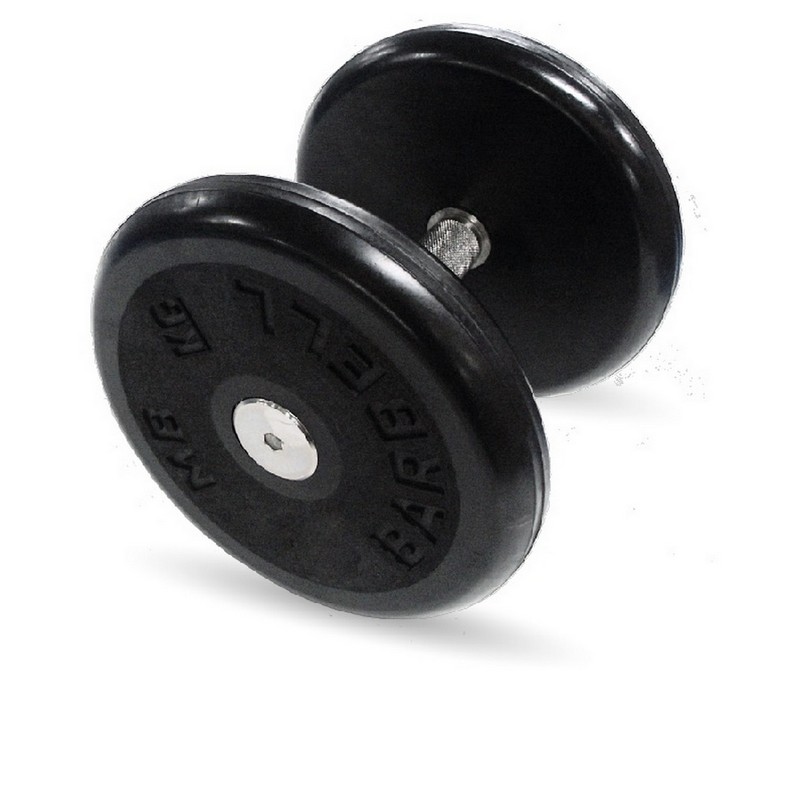 Гантель классик с вращающейся ручкой хром 7 кг MB Barbell MB-FdbEM-B7 804_800